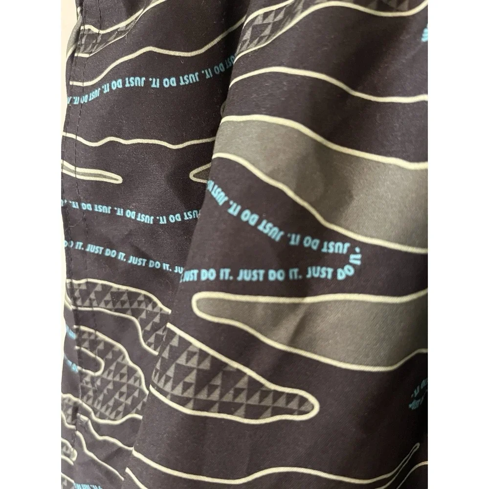New! Nike Swim Jet Black‎ Swimming Trunks Men's Size Medium NWT